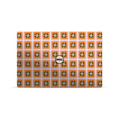 granny square dell skin top view