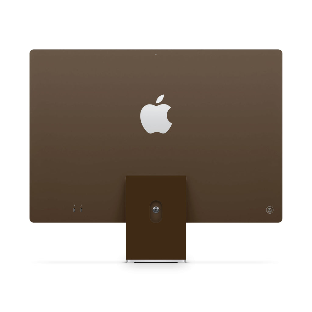 Chocolate Brown iMac Skin - Uniqfind