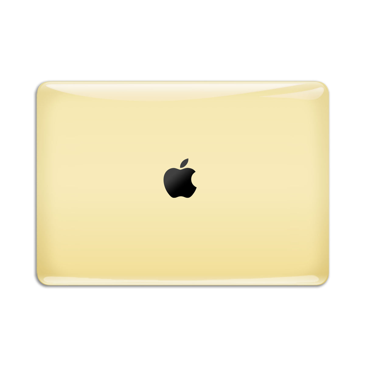 Soft Yellow MacBook Case Skin Uniqfind