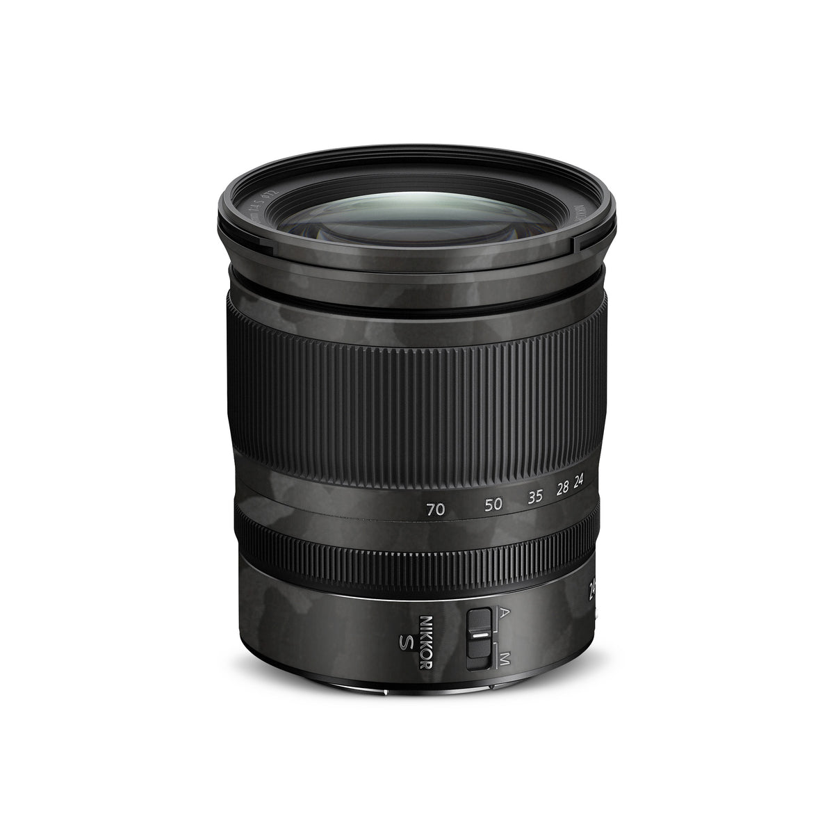 Black Camo Nikon NIKKOR Z 24-70mm Lens Skin - Uniqfind