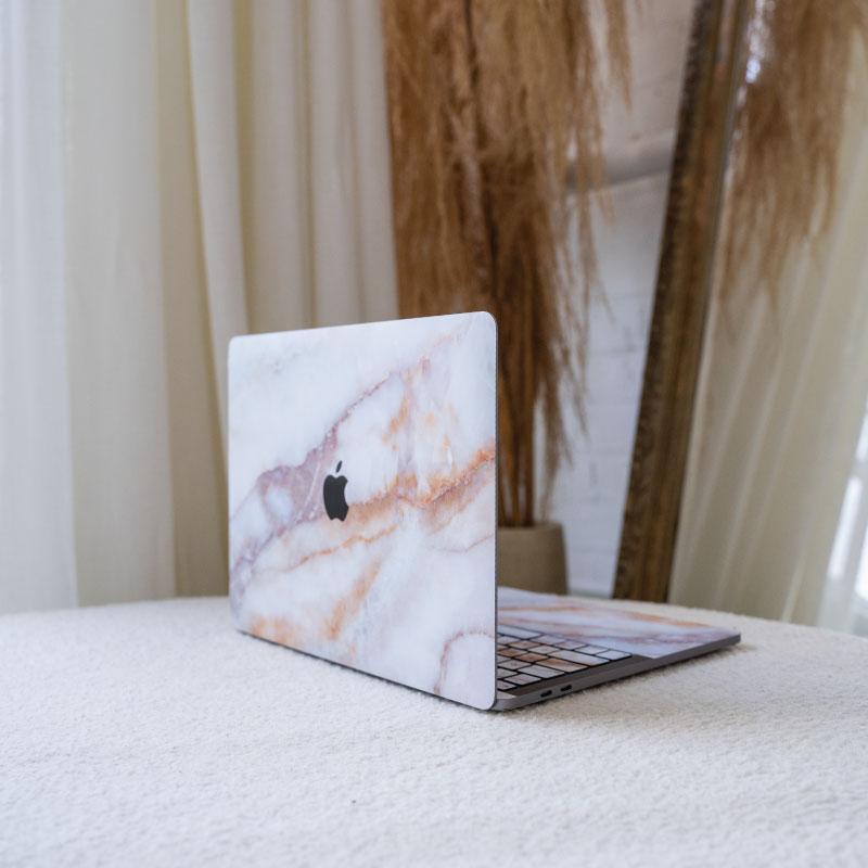 Marble and gold macbook pro clearance case